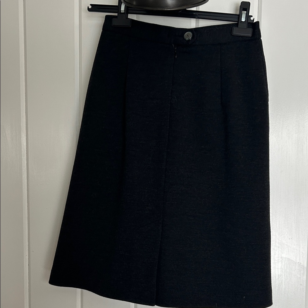 Chic charcoal Grey Skirt for Women